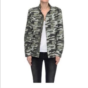 Anine Bing camouflage print utility jacket Size Small